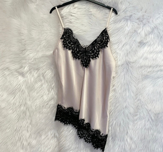 Canottiera Asimmetrica Pizzo - Dame Ly