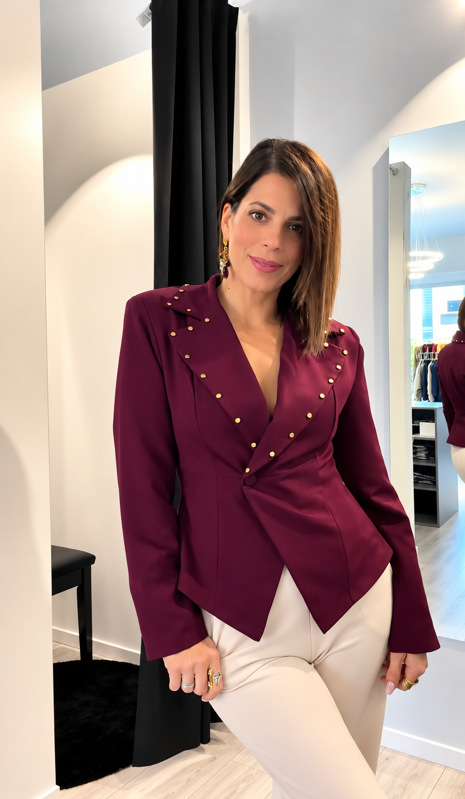 Blazer Borchiette