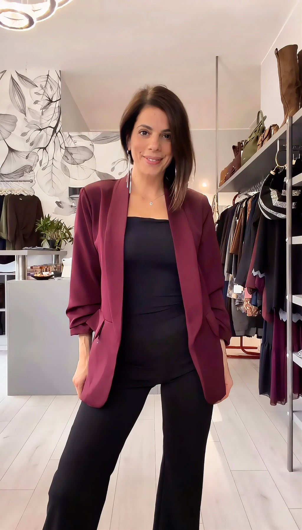 Blazer Arricciato