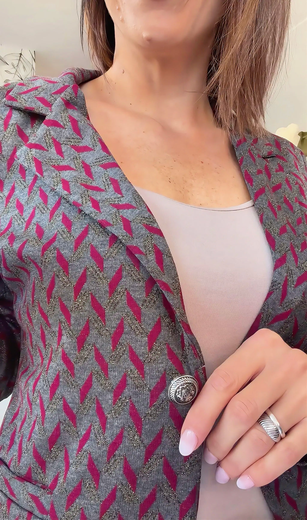 Blazer Felpato