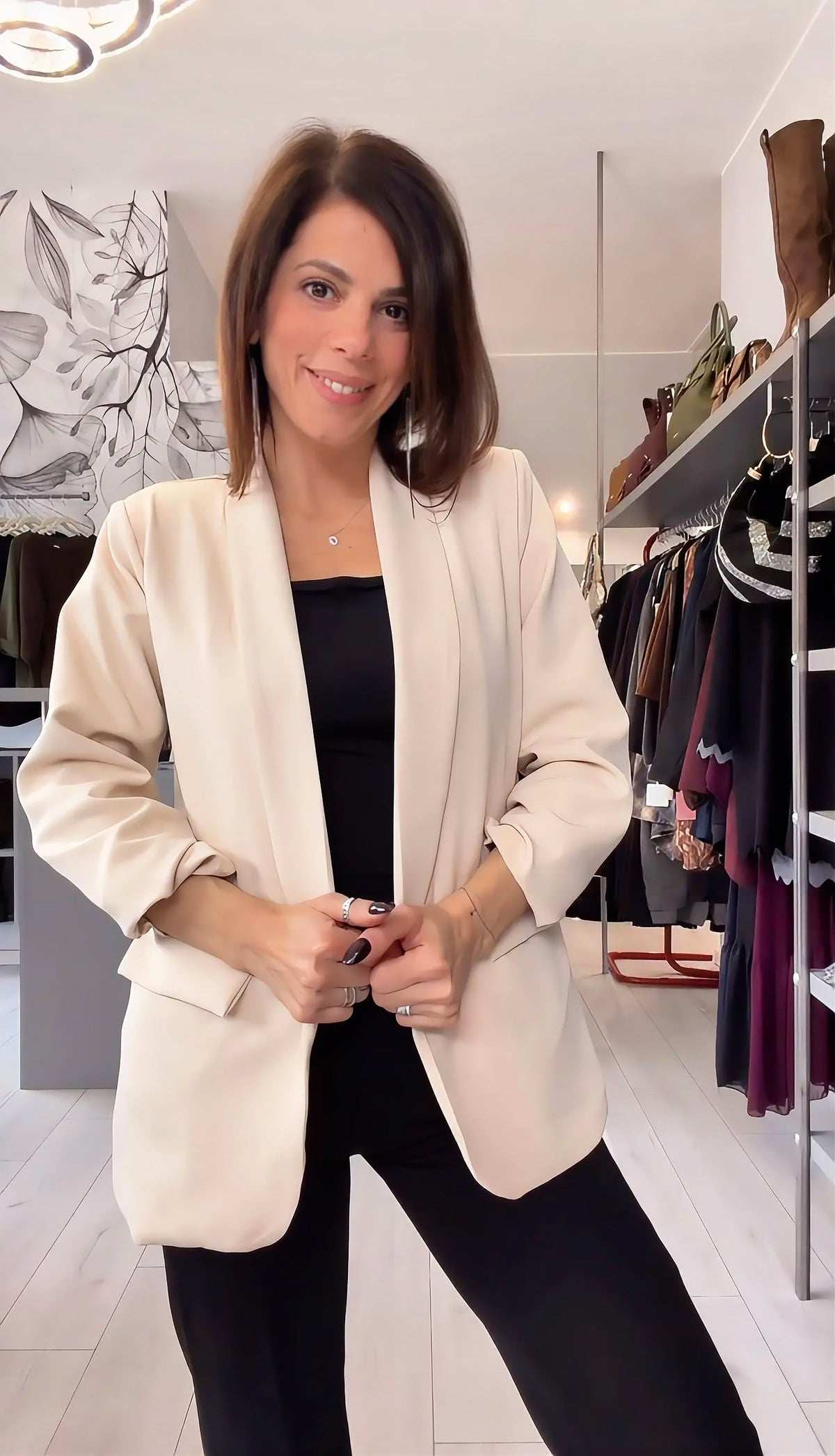 Blazer Arricciato