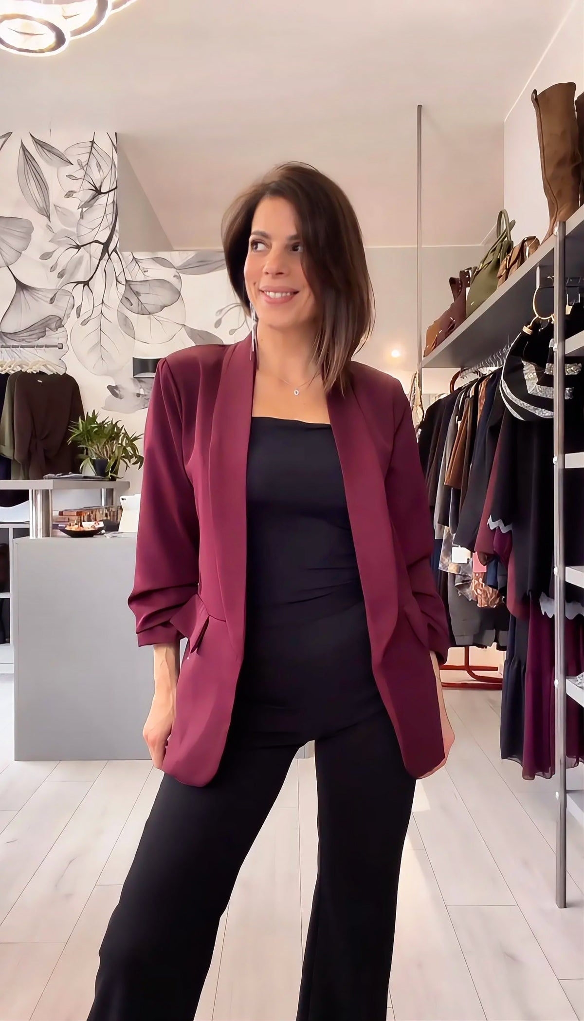 Blazer Arricciato