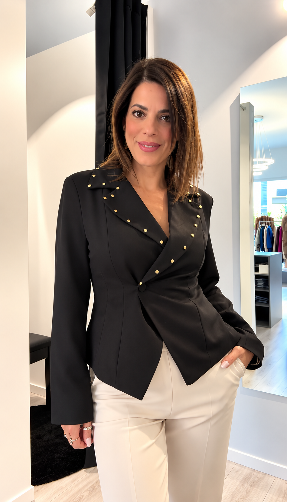 Blazer Borchiette