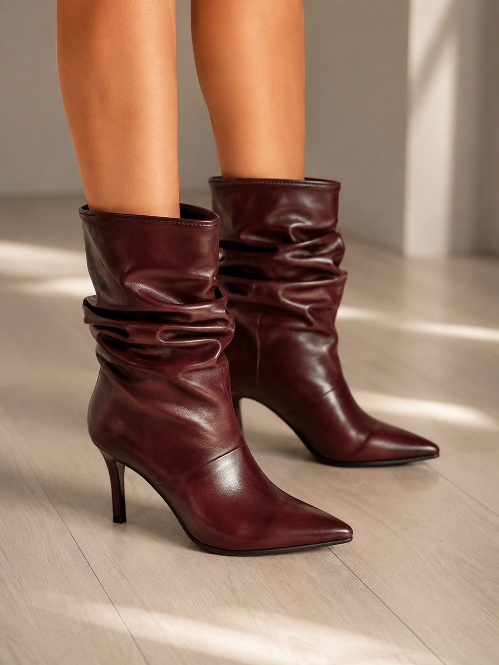 Stivaletti Bordeaux