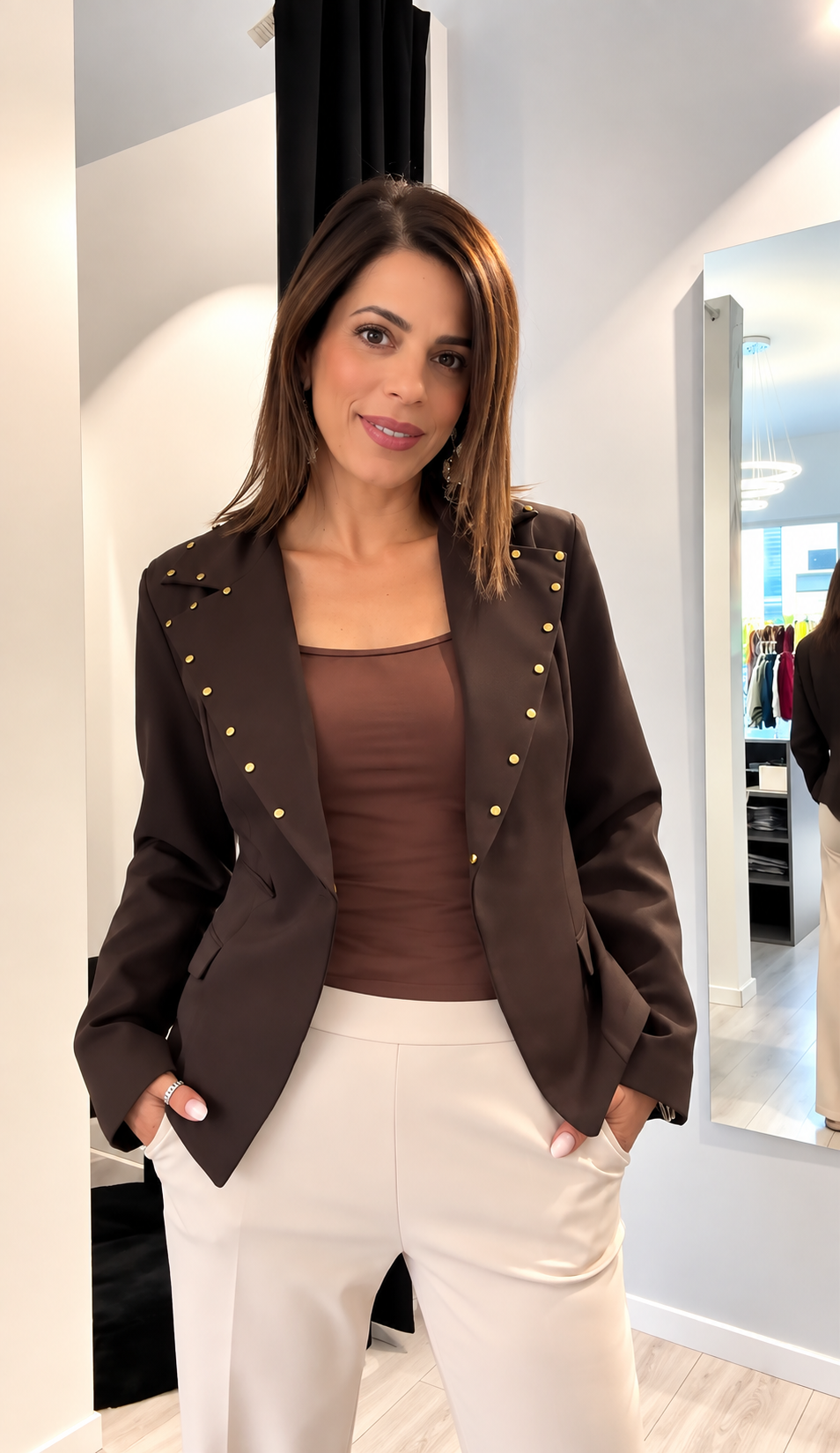 Blazer Borchiette