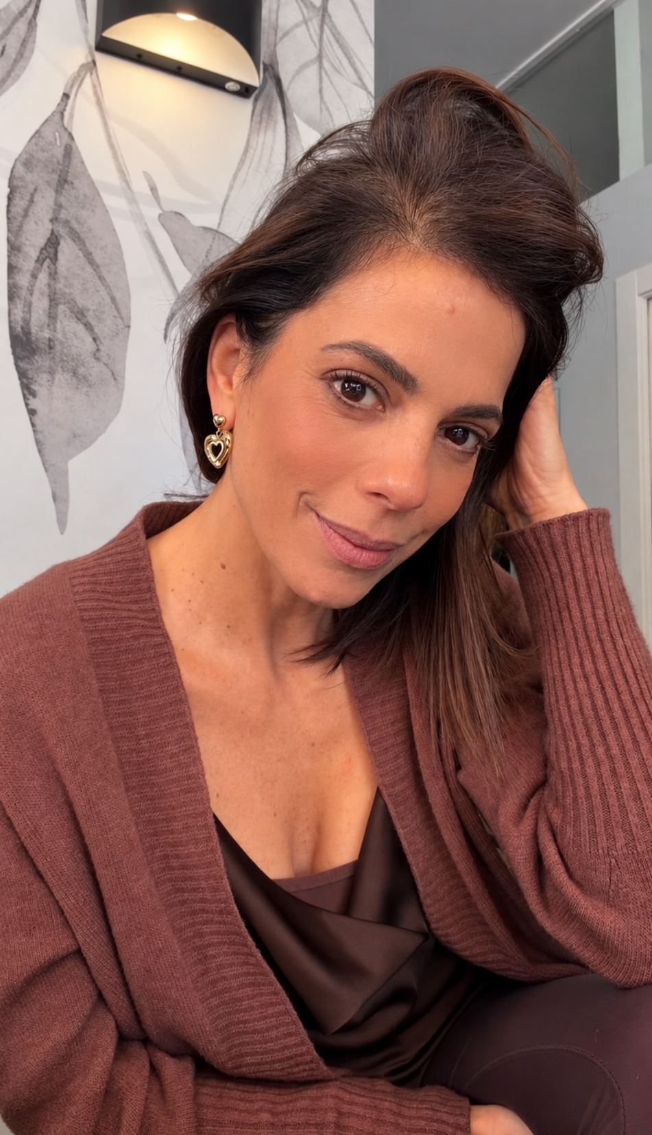 Orecchini Cuore Doppio