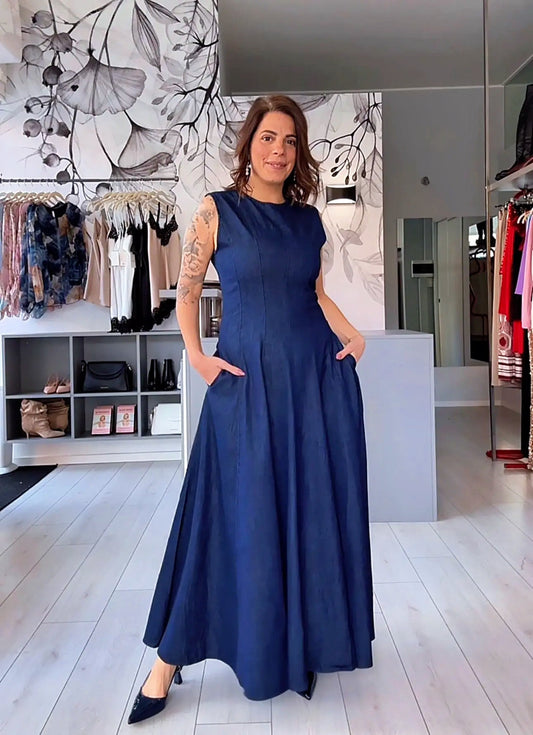 Abito Denim - Dame Ly
