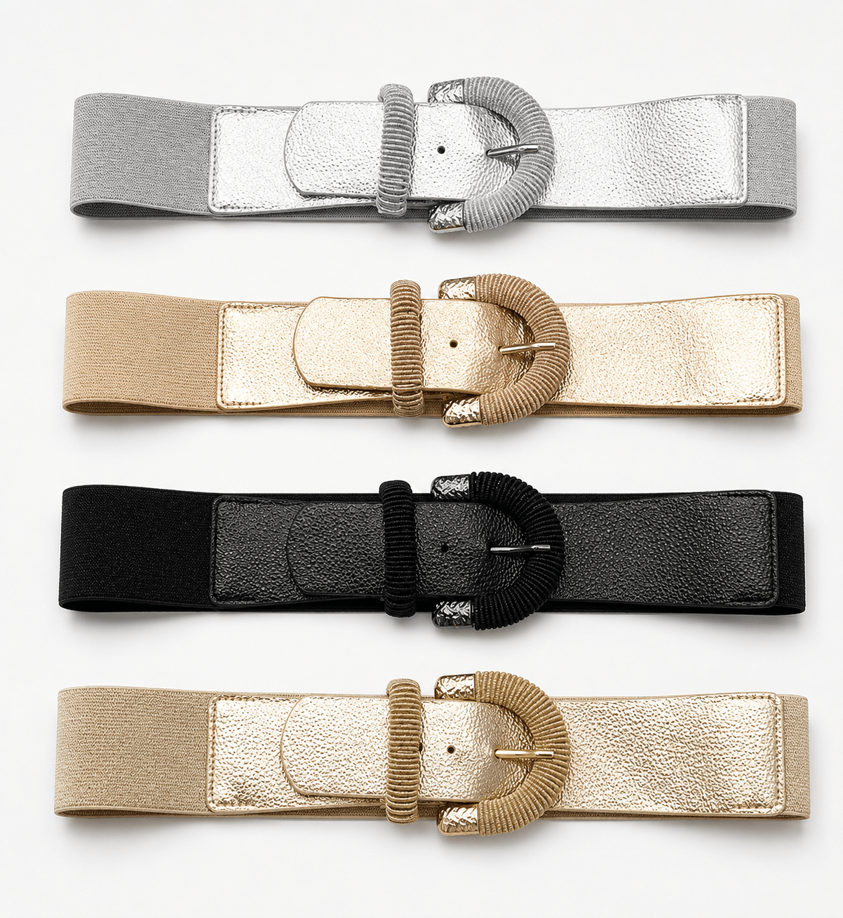 Cinturone Elasticizzato Monocolore - Dame Ly
