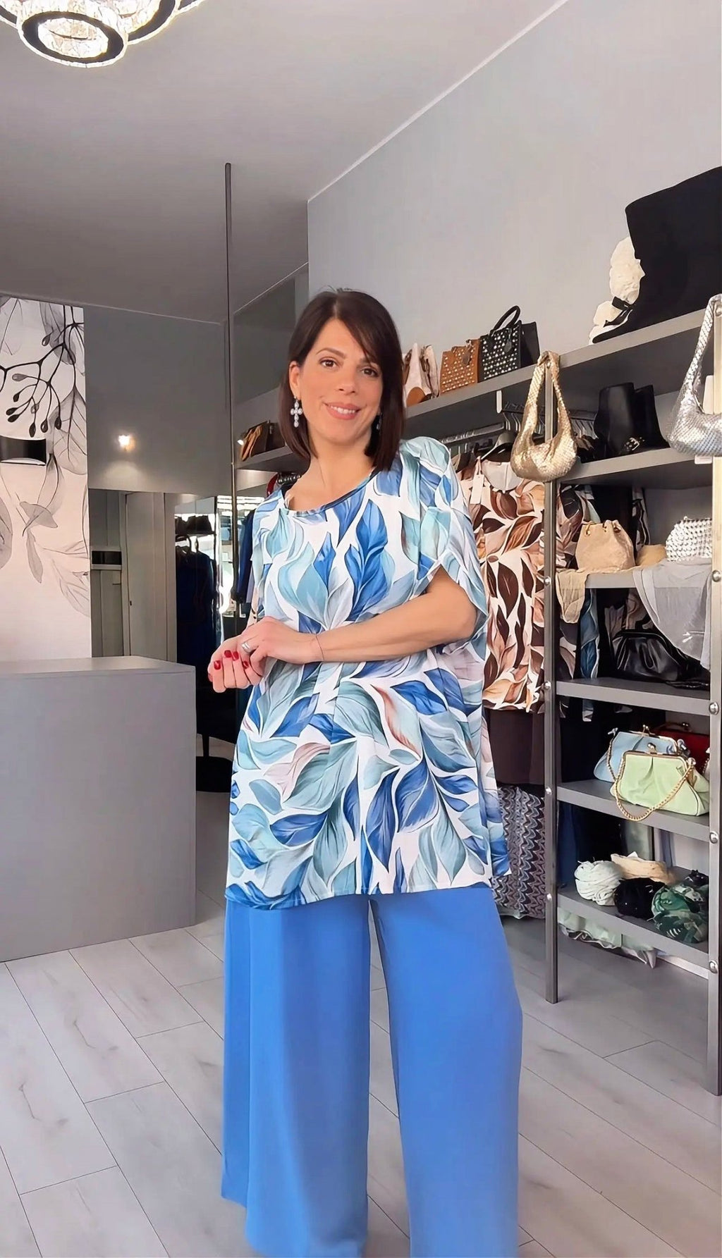 Completo Foglie - Dame Ly