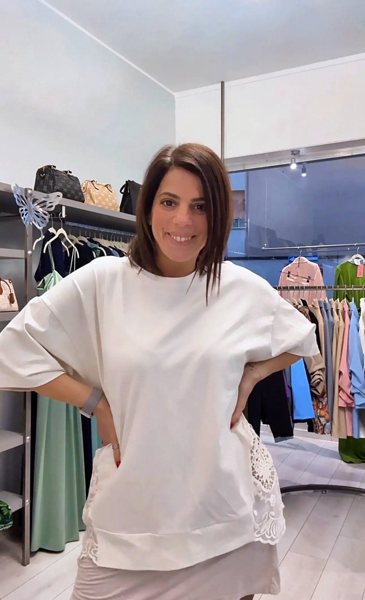 T-shirt Cara - Dame Ly